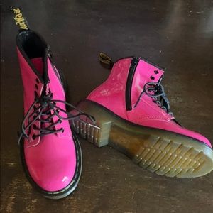 Dr. Martens 1460 Fuchsia Patent Boot